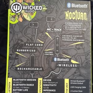 Nocturn Wicked Bluetooth earbuds